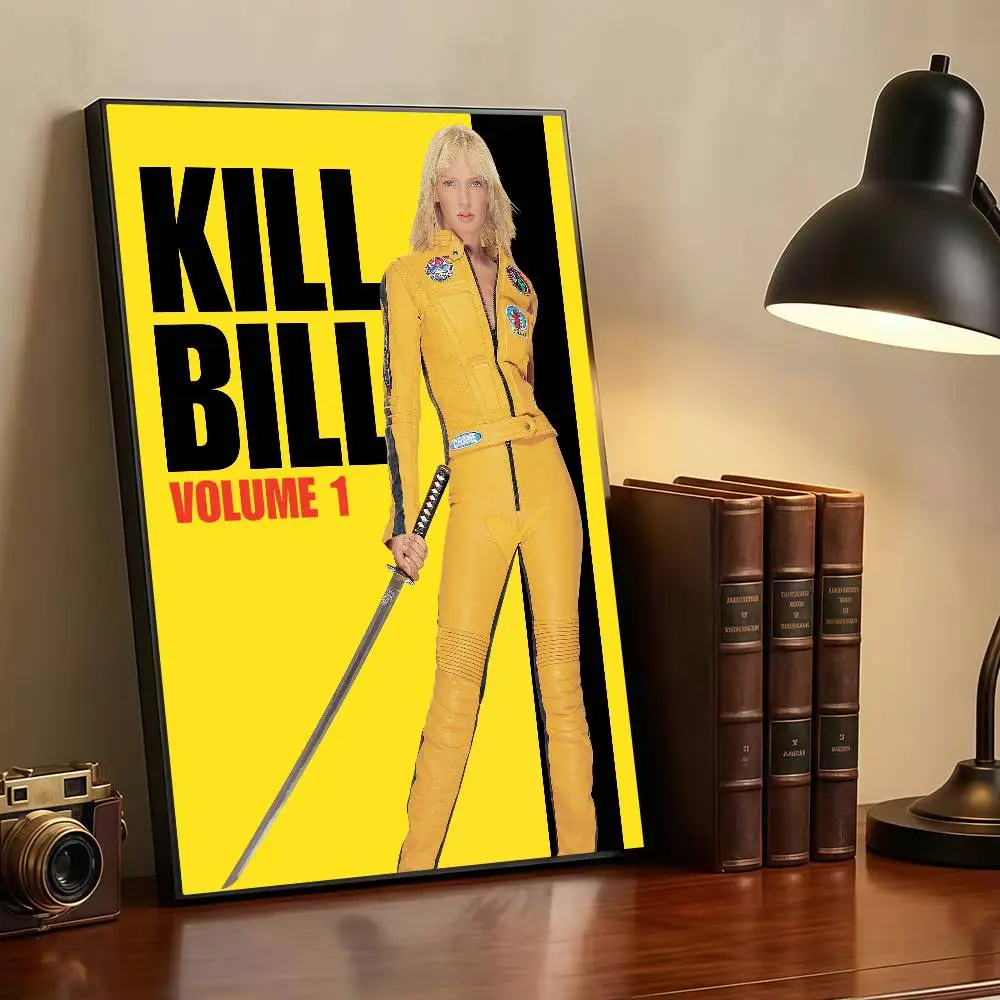 Hot Movie Kill B-Bill Peelable Self-adhesive Poster Stickers Are Suitable For Frameless Wall Decoration In A Room