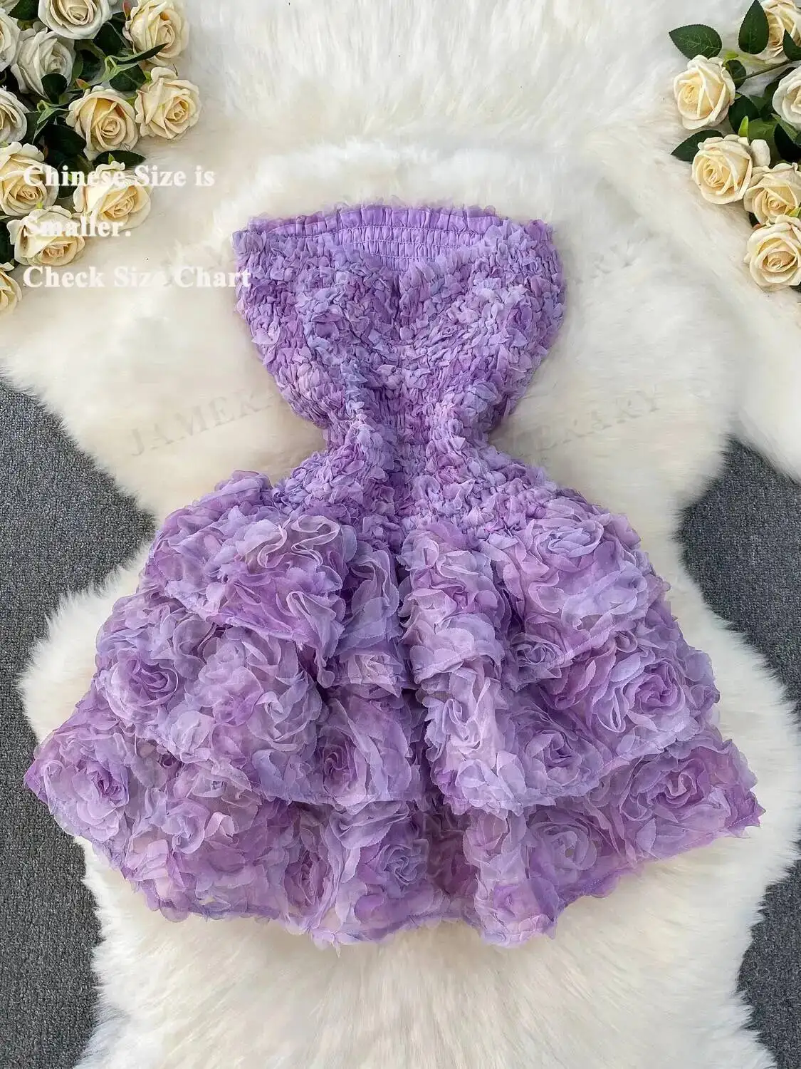 

Quality Sweet Summer Floral Short Cake Dresses Women Sleeveless Print Tulle Dress Prom Birthday Party Prom Vestidos Brand
