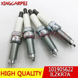 Brand New 4-6pcs 101905622 ILZKR7A Iridium Spark Plug For Audi Q7 Touareg Porsche Cayenne 3.6 Passat VW V6 101 905 622