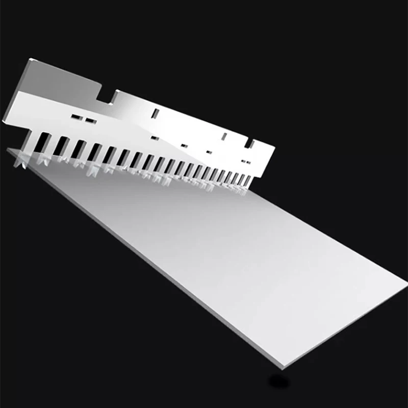 

DC-2200 Manual rubber ring iron ring binding machine clip strip bidding text comb type multi-function punching binding machine