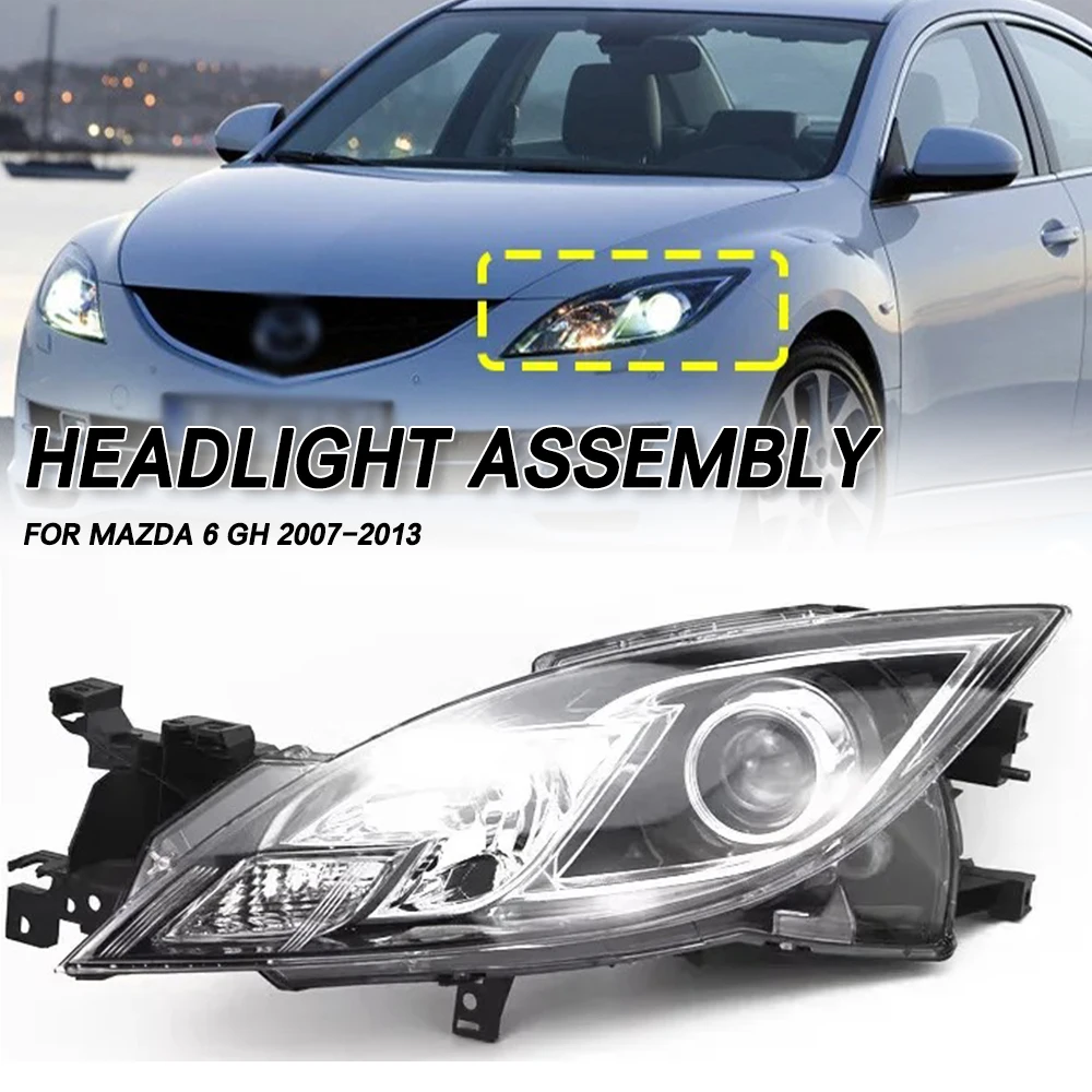 

For Mazda 6 GH 2007 2008 2009 2010 2011 2012 2013 Front Bumper Head Light Headlamp Driving Headlight Turn Signal Light