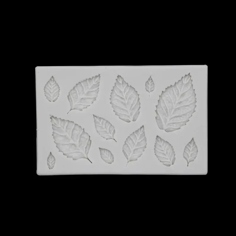 1PC 3D Sugarcraft Resin Clay Homemade BakewareTree Maple Leaf Mold Silicone Fondant Cake Decorating Tools Chocolate Baking Mould