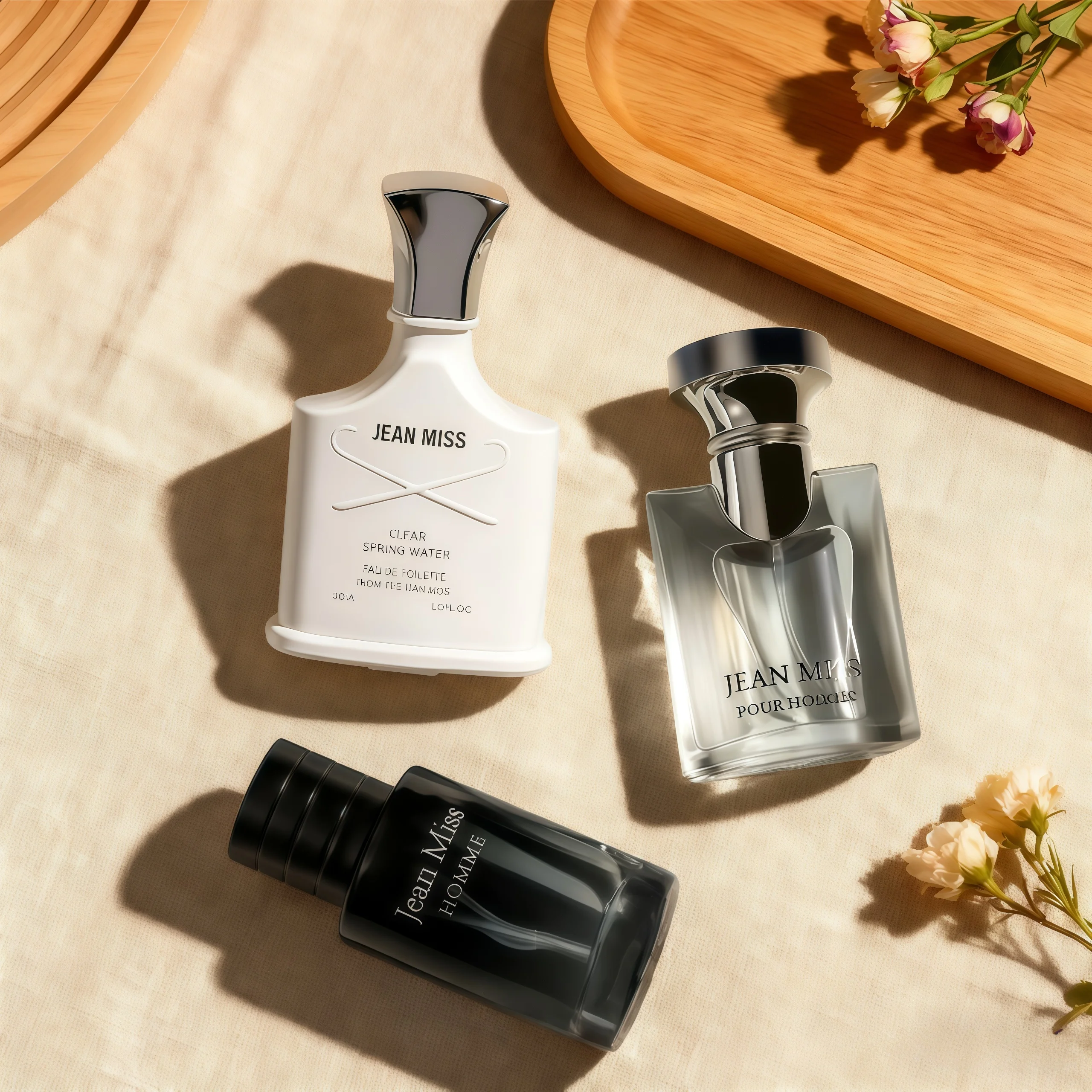 Perfume de lujo de 90ml para hombre, conjunto de regalo, 3 uds., Colonia, Profumo Uomo, fragancia duradera en aerosol, Perfumes de feromonas, Hombres Originales