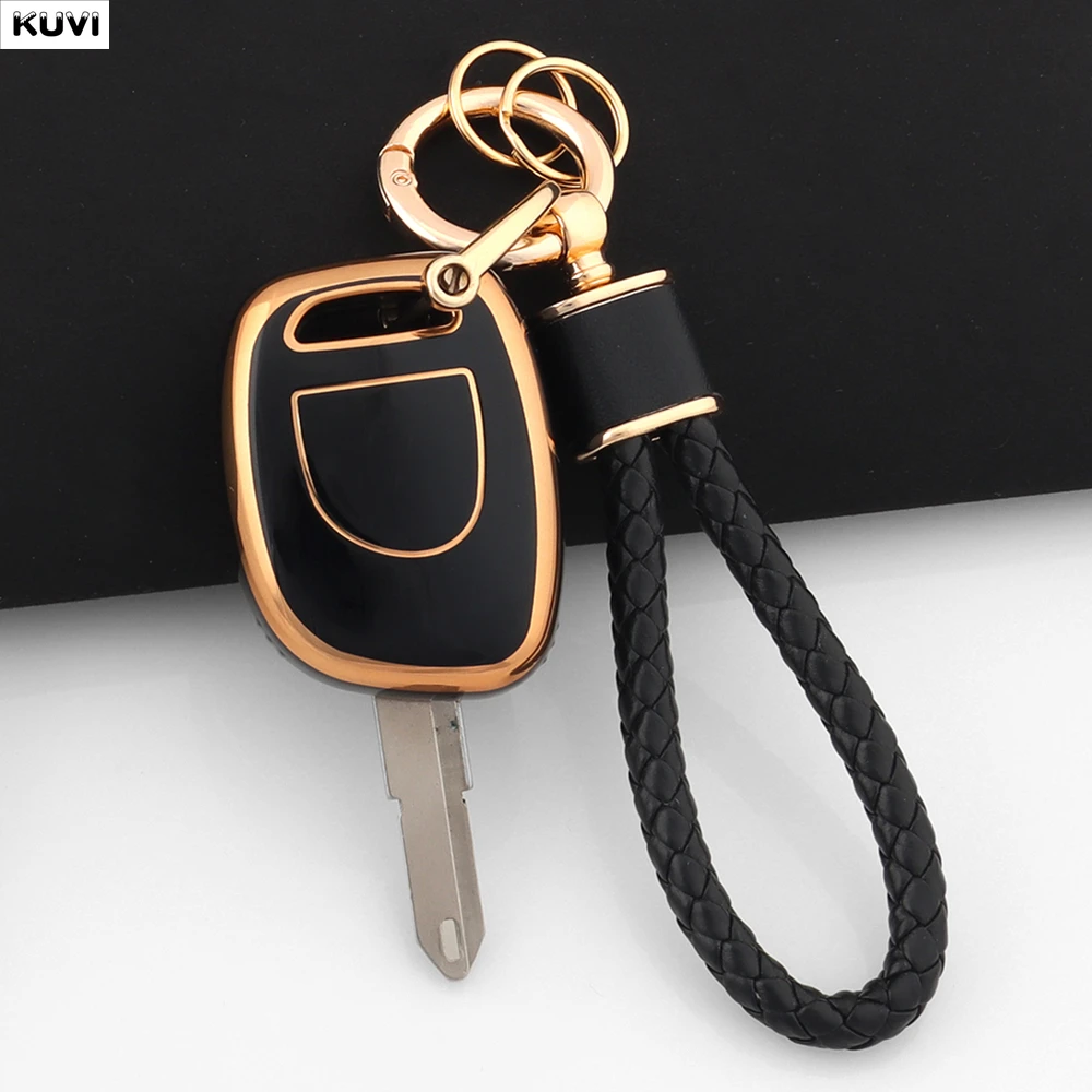 NEUE TPU Auto Smart Key Abdeckung Fall Für Renault Twingo Clio Kangoo Master KEINE Chip Schutz Keyless Shell Fob Schlüsselbund Zubehör