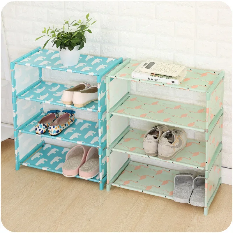 New Simple Shoe Rack Handrial Sturdy Removable Hallway Shoe Rack Space-saving Organizer Stand Holder Home Furniture Shoe Cabinet