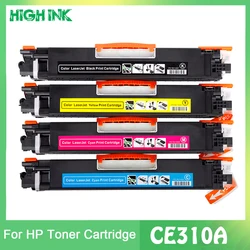 Cartucho de tóner para impresora hp, Compatible con CE310A, CE310, 310a, CE311A, CE312A, CE313A, 126A, LaserJet Pro, CP1025, M275, M175a, M175nw, 1 Juego