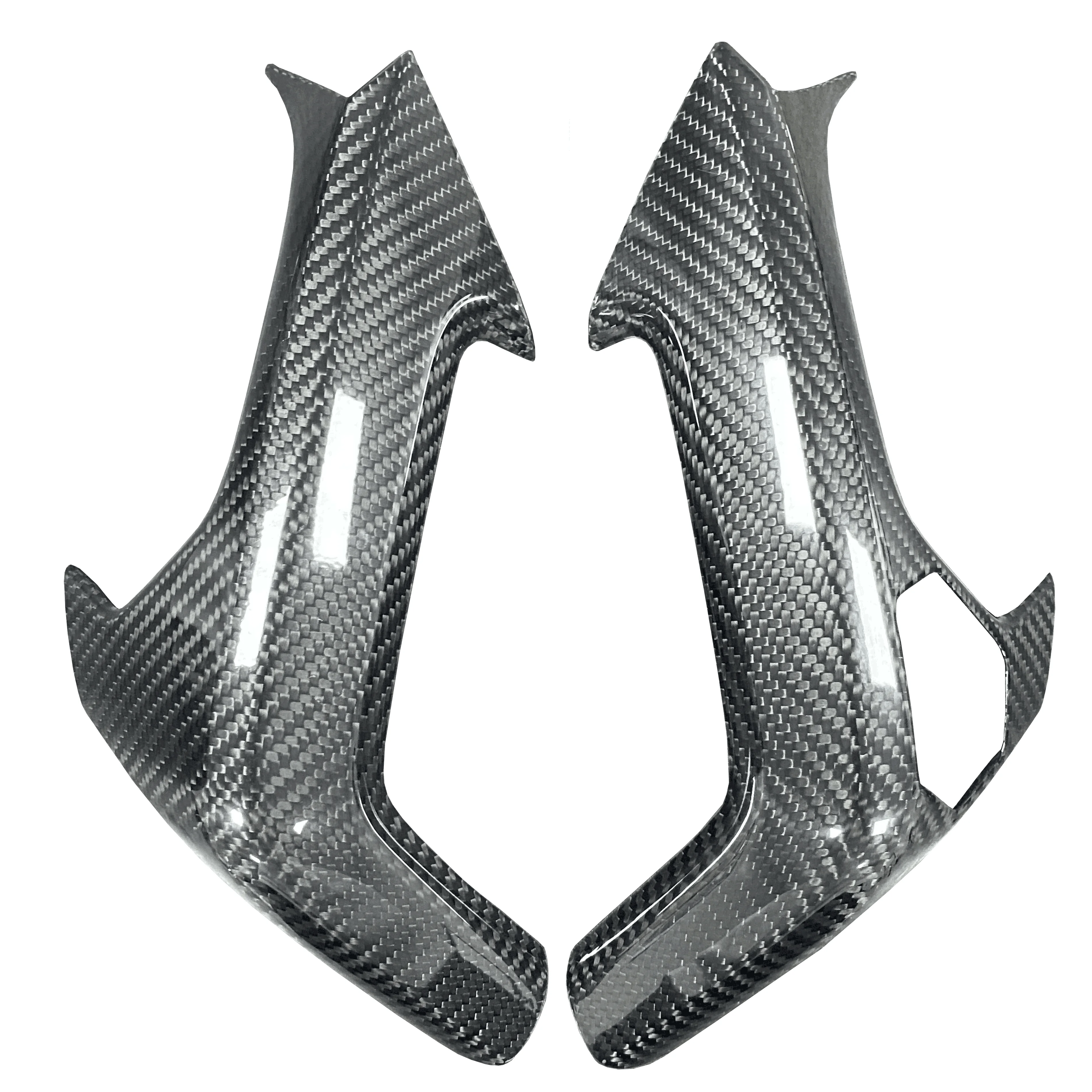 الجملة OEM و ODM مخصص كامل جاف 100% ألياف الكربون مقابض الأبواب الداخلية لامبورغيني هوراكان LP-610 - OYA CARBON