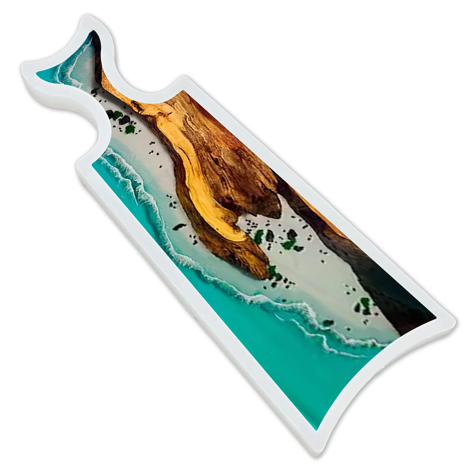 Fishtail Silicone Mold Epoxy Resin Casting Mold Ocean Theme Holiday Decor For Tabletop Ornament Making