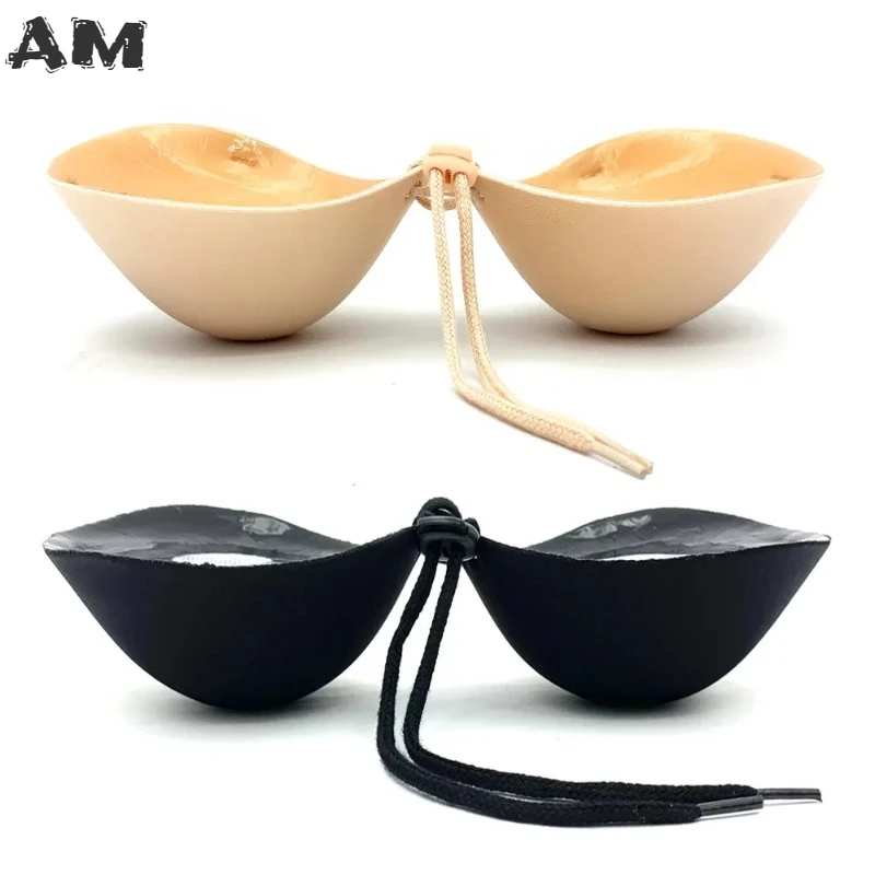 Thickened Chest Sticker 5CM Thick Invisible Bra Flat Chest Display Big Silicone Breast Sticker Bridal Wedding Noodle Sticker