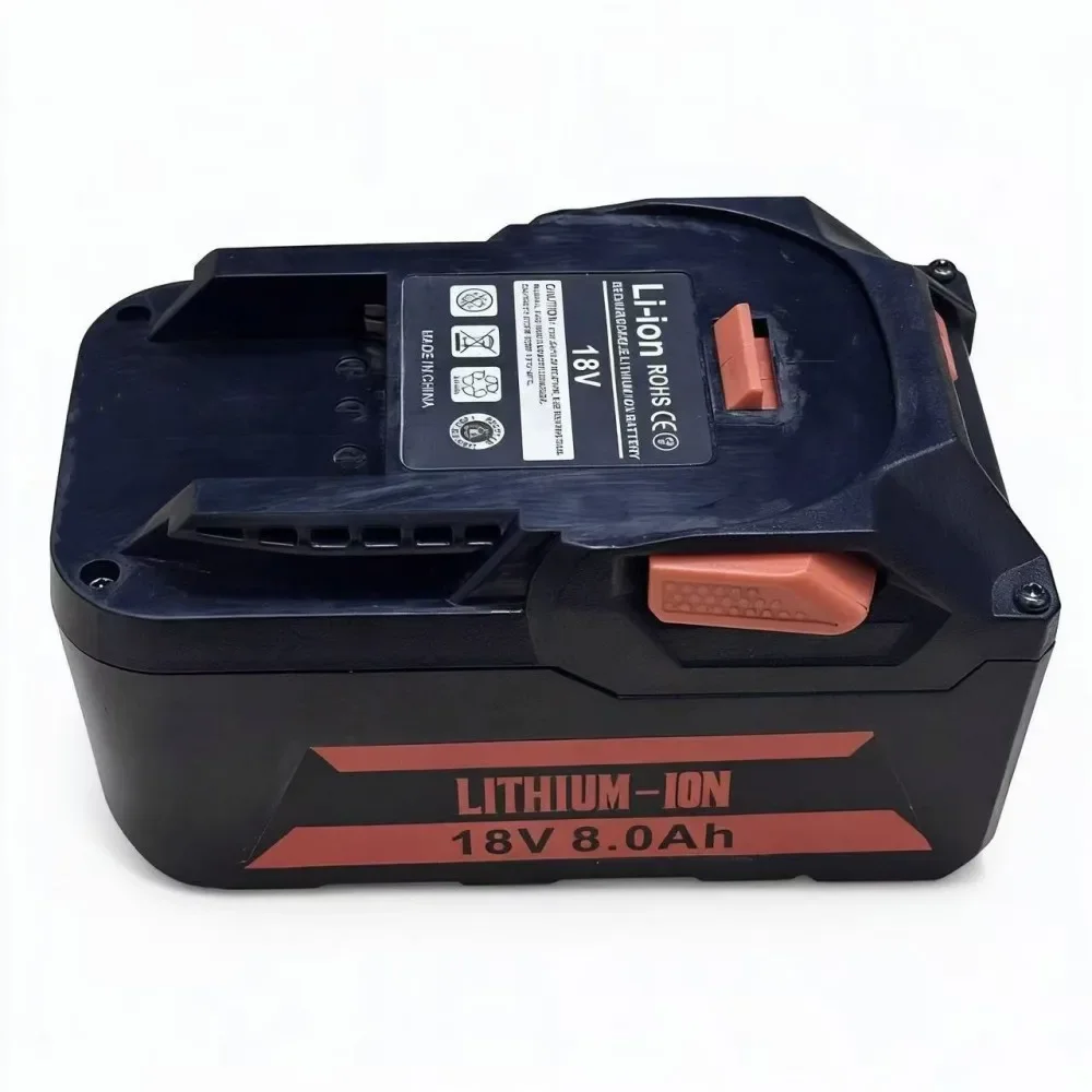 100%Original 8Ah 10Ah for AEG RIDGID 18V R840083L1215 BSB18LI L1830R Electric Drill Chainsaw Screwdriver Electric Tool Battery