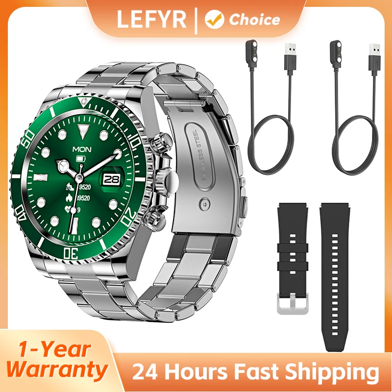 High-end Men's Smartwatch LEFYR AW12 Smart Watch 2024 Men Copy Brand Replica Fitness Bluetooth Call Voice Connected Global Ultra