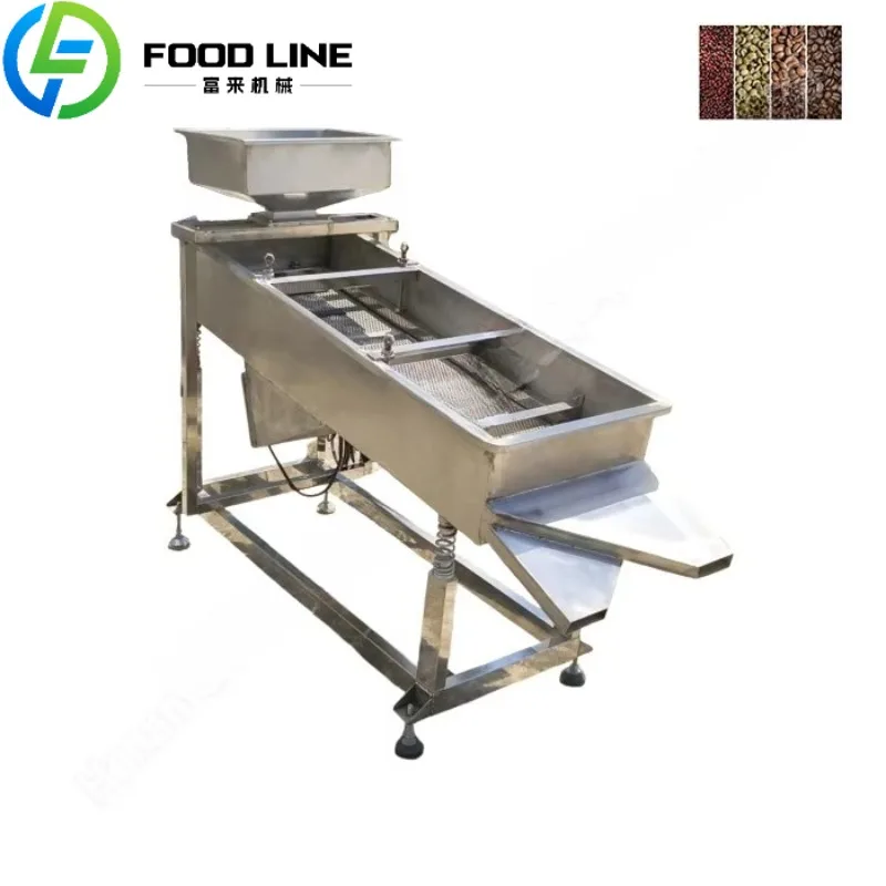 Customized Core Linear Vibrating Screen Granular Food Block Screening Machine With Multi Layer Mesh And Efficient Operation