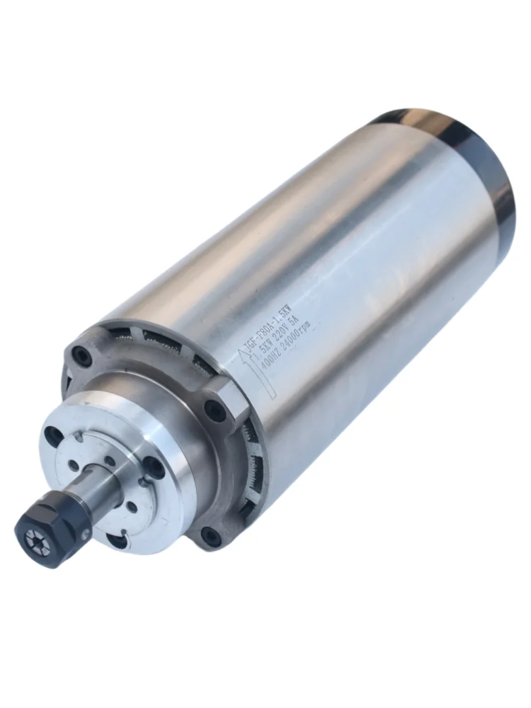 JGF-65A-0.8KW 65 مللي متر 0.8KW ER11 110 فولت/220 فولت/380 فولت 24000 دورة في الدقيقة عالية السرعة تبريد الهواء محرك المغزل الصغير باستخدام الحاسب الآلي المغزل الهواء لآلة التصنيع باستخدام الحاسب الآلي #2