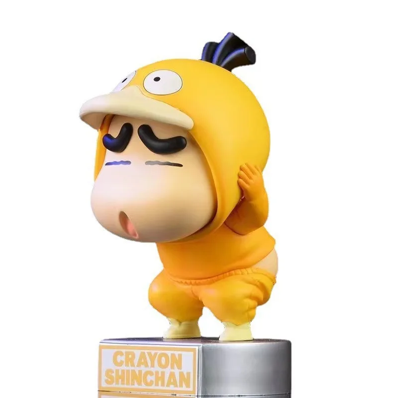 2024 Anime Crayon Shin-Chan Cos Pokemon Pikachu Pvc fatto a mano auto decorare ornamento compleanno di Halloween per bambini raccogliere regalo