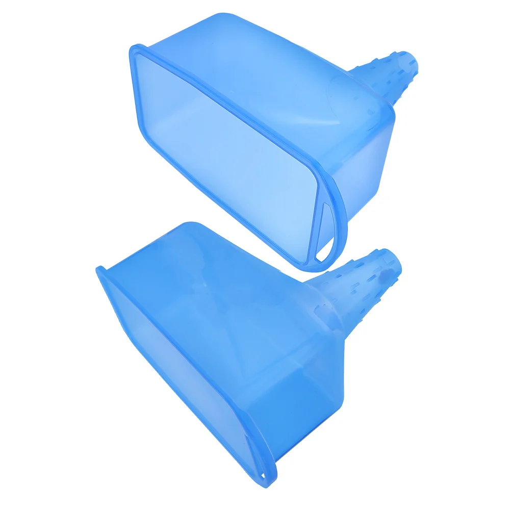 

2Pcs Square Oil Funnel Car Engine Gas Refueling Oil Change Splash Proof Leak Proof Large Mouth Automotive Maintenance Funnel