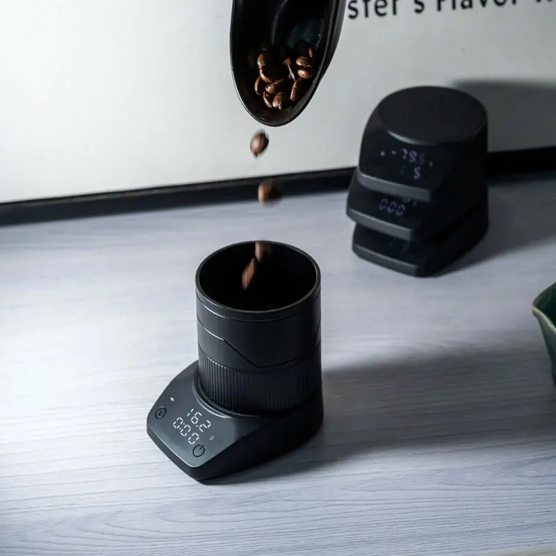 

Mini convenient coffee electronic scale for professional coffee measurement, high-precision and compact palm coffee scale