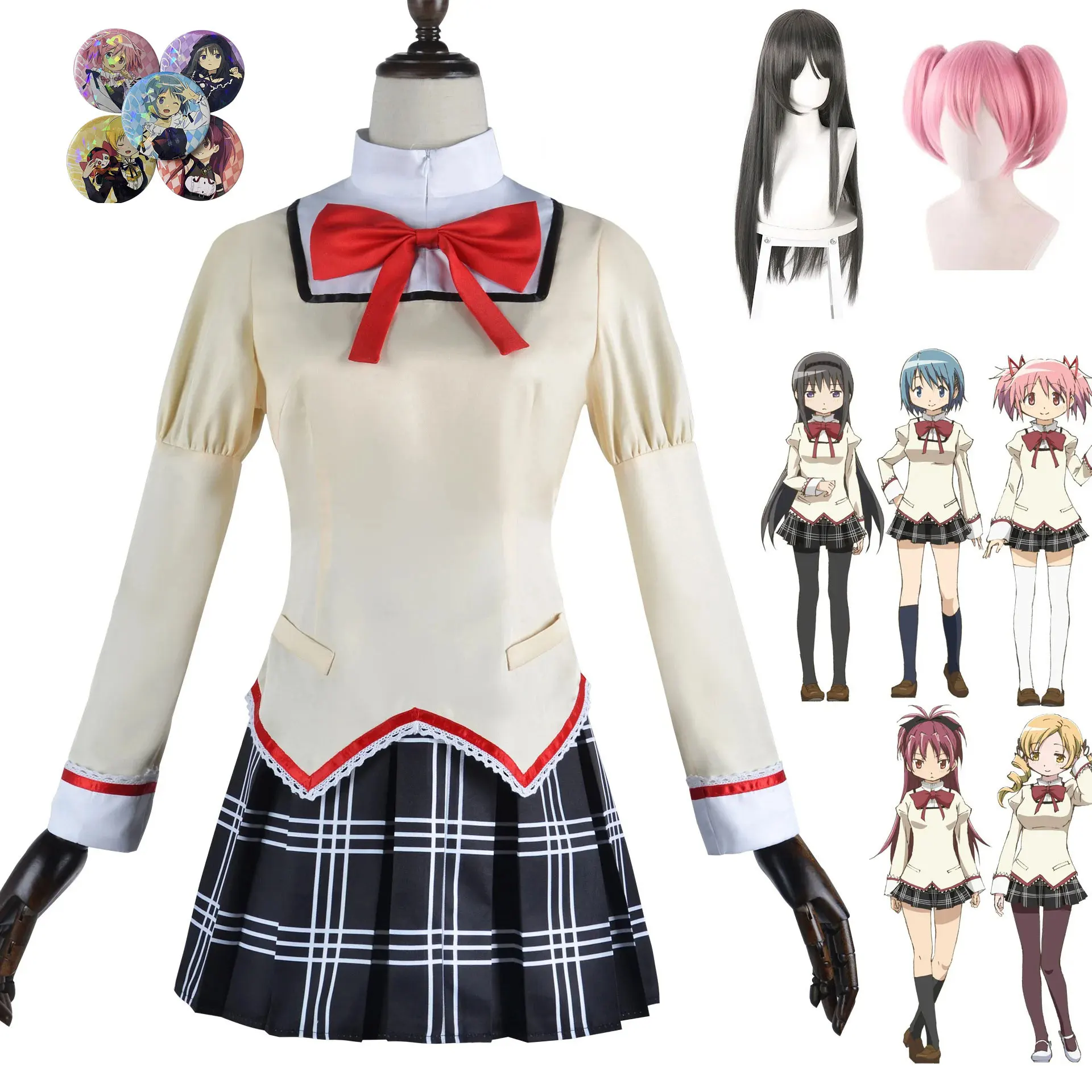 Uniforme estilo universitario japonés, traje de cosplay de chica anime, uniforme para espectáculos de estilo campus, traje COS.