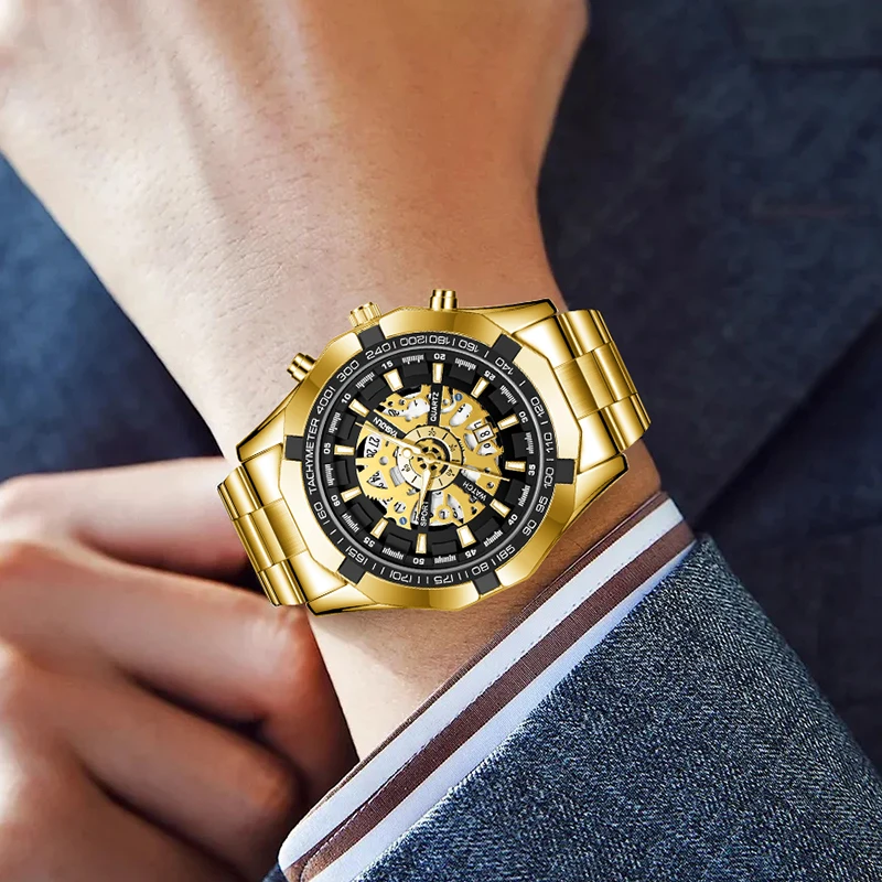 Jam Tangan Skeleton Mewah untu - Smartwatch Luxury Watches For Men ulasan dan harga