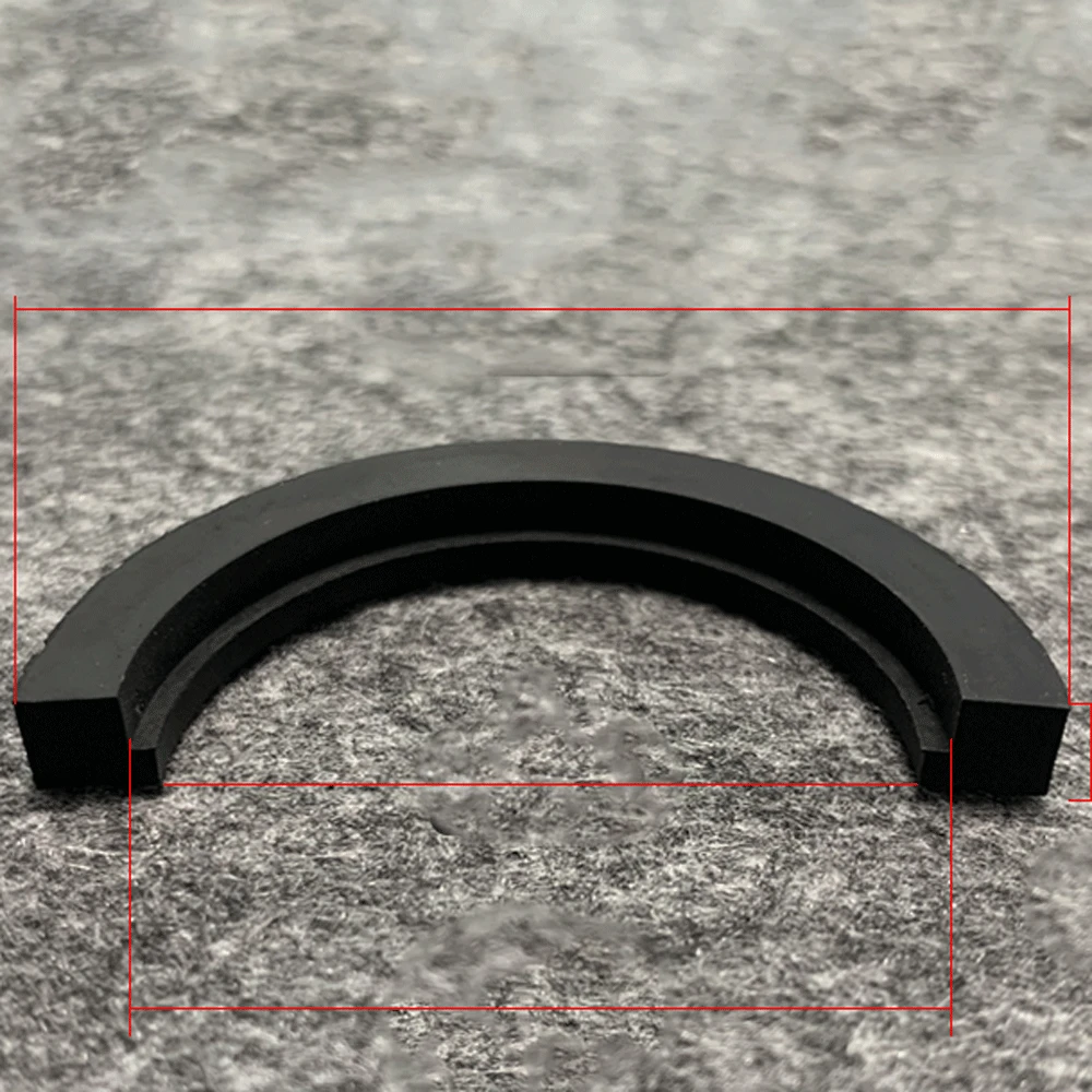 19 25 32 38 45 51 63 76 89 102 133 159mm Food Grade FKM Sealing Gasket Strip For Sanitary SMS Union Homebrew