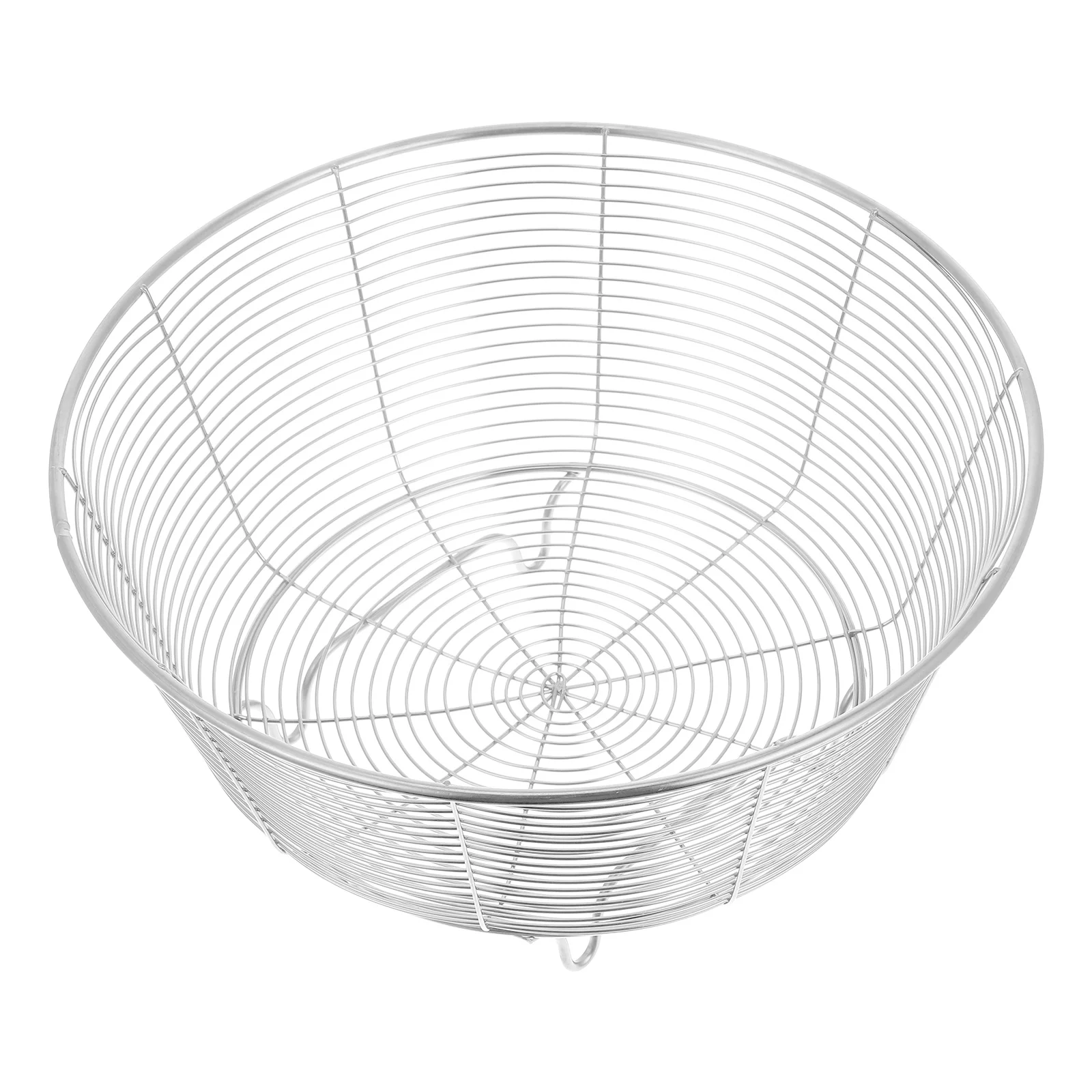 

Stainless Steel Fruit Basket Storage Baskets Deformable Brushed Nickel Countertop Kitchen Pull Out Black Wire Cute