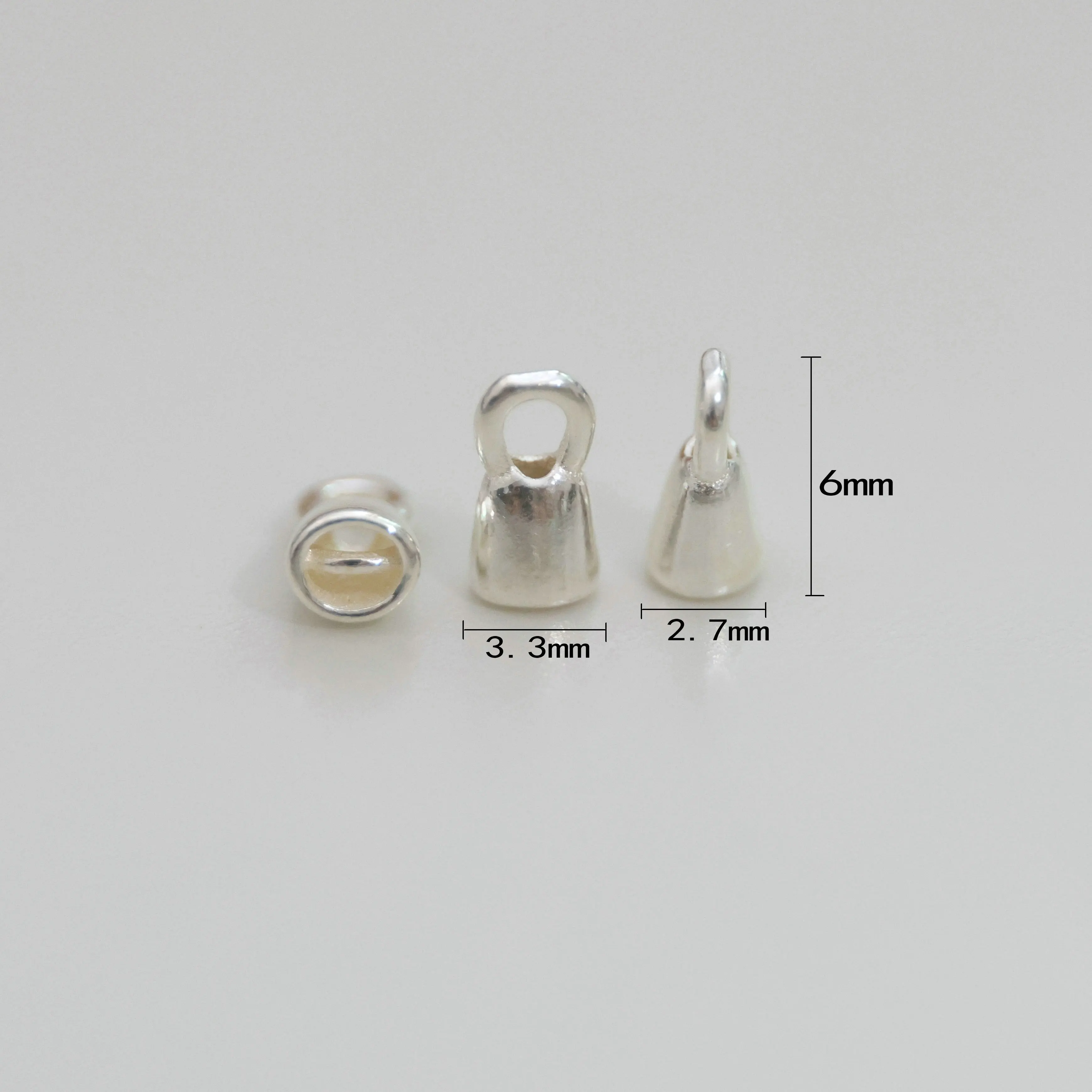 4pcs 100% Solid 925 Sterling Silver Hooks Connector for DIY Beads Bracelet Necklace Making Jewelry Finding JQ0086