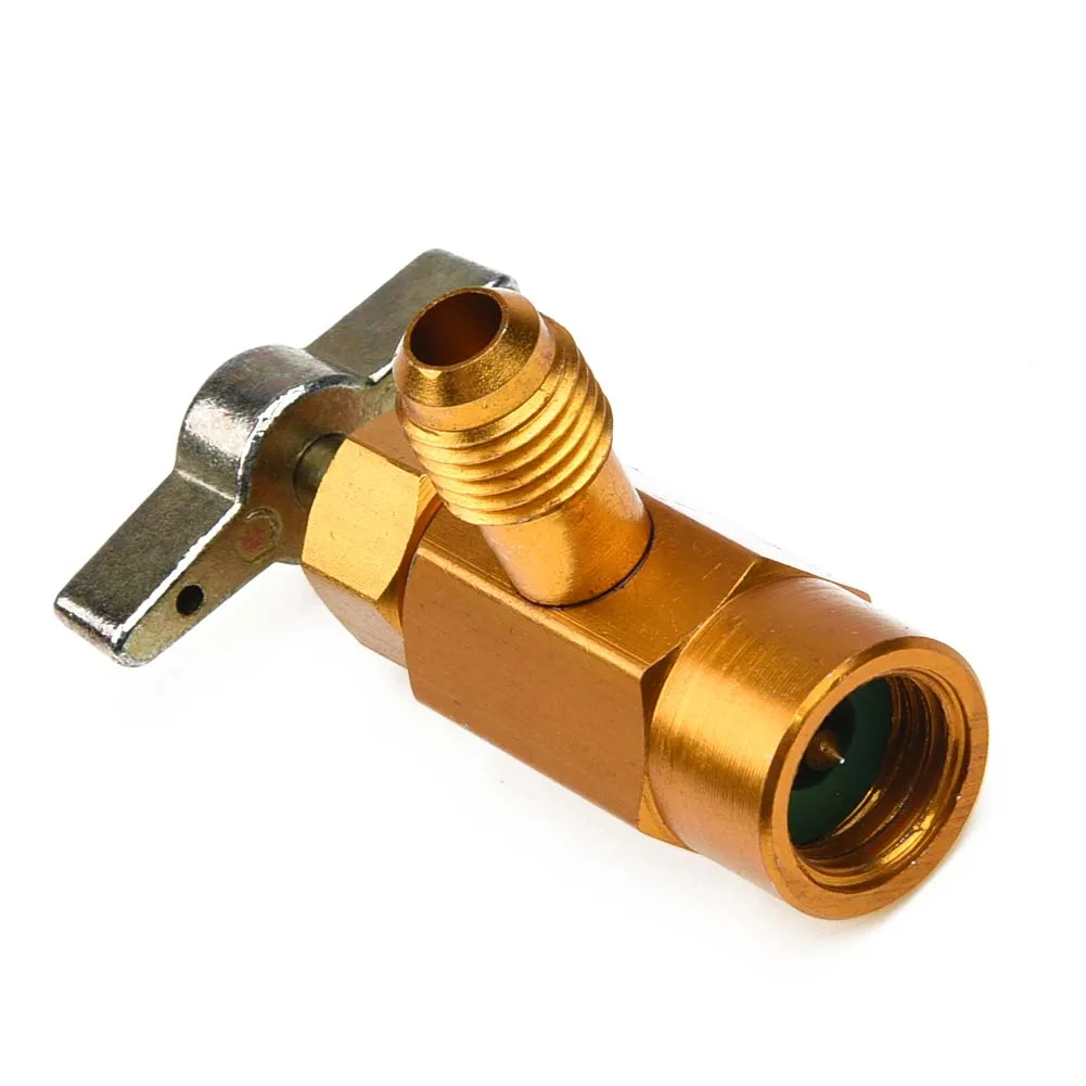 Reliable R 134a R 134 AC DV 134 Brass CAN TAP Opener Valve Trustworthy for Manifold Pressure Gauge Connections