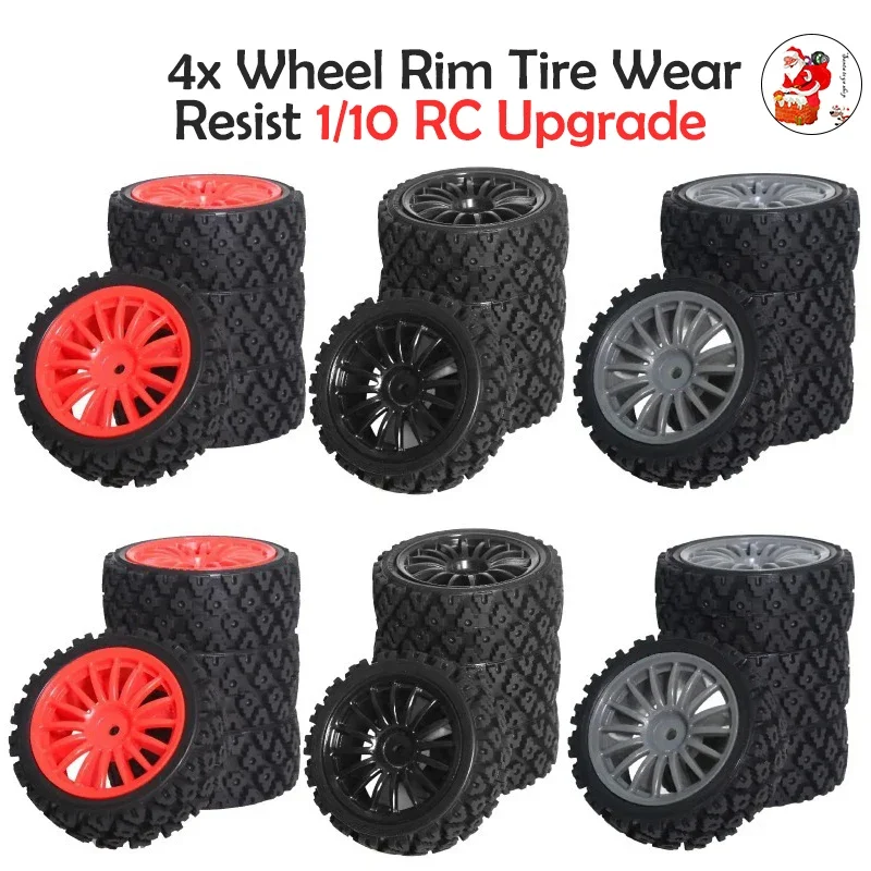 

4x68 мм обод колеса, износостойкая шина 1/10 RC Upgrade 1/10 RC раллийный автомобиль для XV01 XV02 Запчасти Модель Багги Аксессуары RC Hobby Car