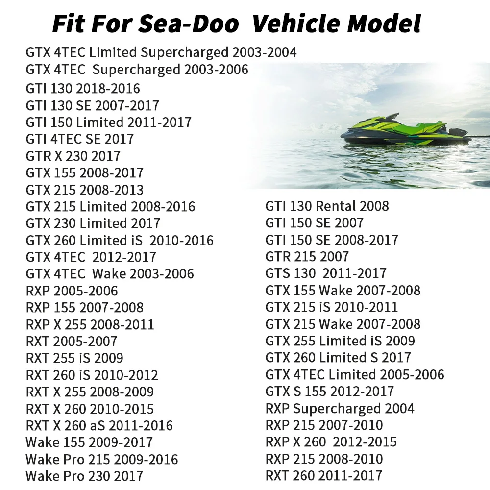 2 قطعة مجموعة استبدال فلتر الزيت و شرارة التوصيل ل Sea-Doo GTI 130 GTI 155 2007-2014 2015 2016 2017 #5