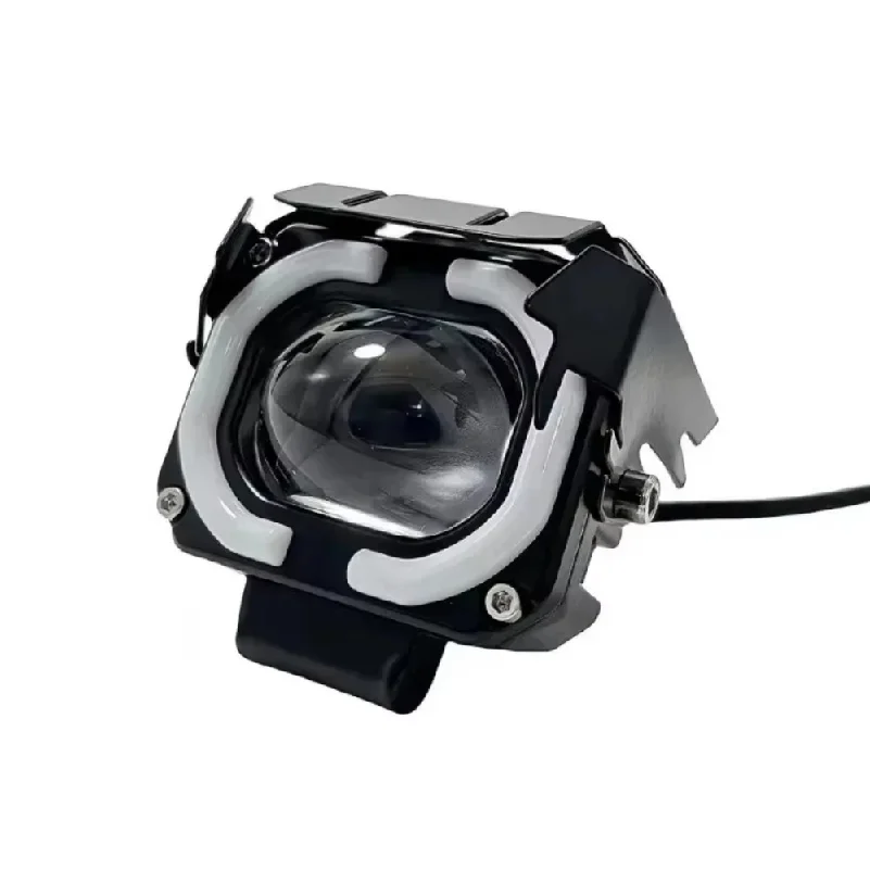 Car Boat Light Motorcycle Fog Light Headlight Car Offroad Truck Angel Eyes LED Light Portable Spotlights Driving