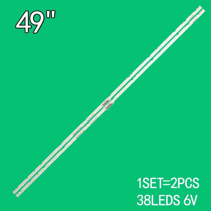 New LED Strip JL.E490K2330-408BS-R7P-M-HF BN61-15483A BN96-45953A For UE49NU7175 UE49NU7172 UE49NU7670 UA49NU7800 UE49NU7500