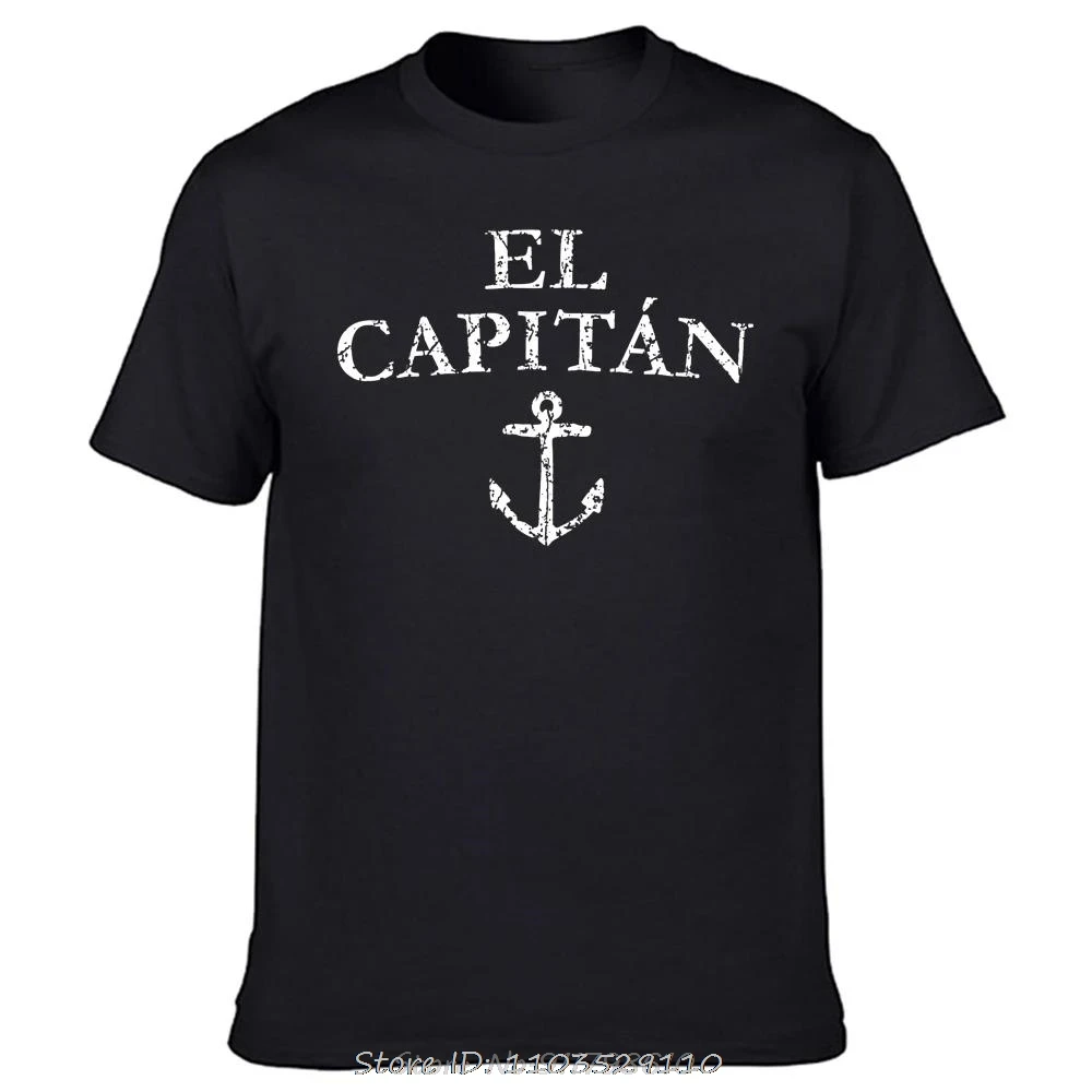 Funny El Capitan Captain Boat Sail T Shirt Cotton Streetwear Birthday Gifts Summer Style T-shirt Fashion Mens Clothing Tshirt