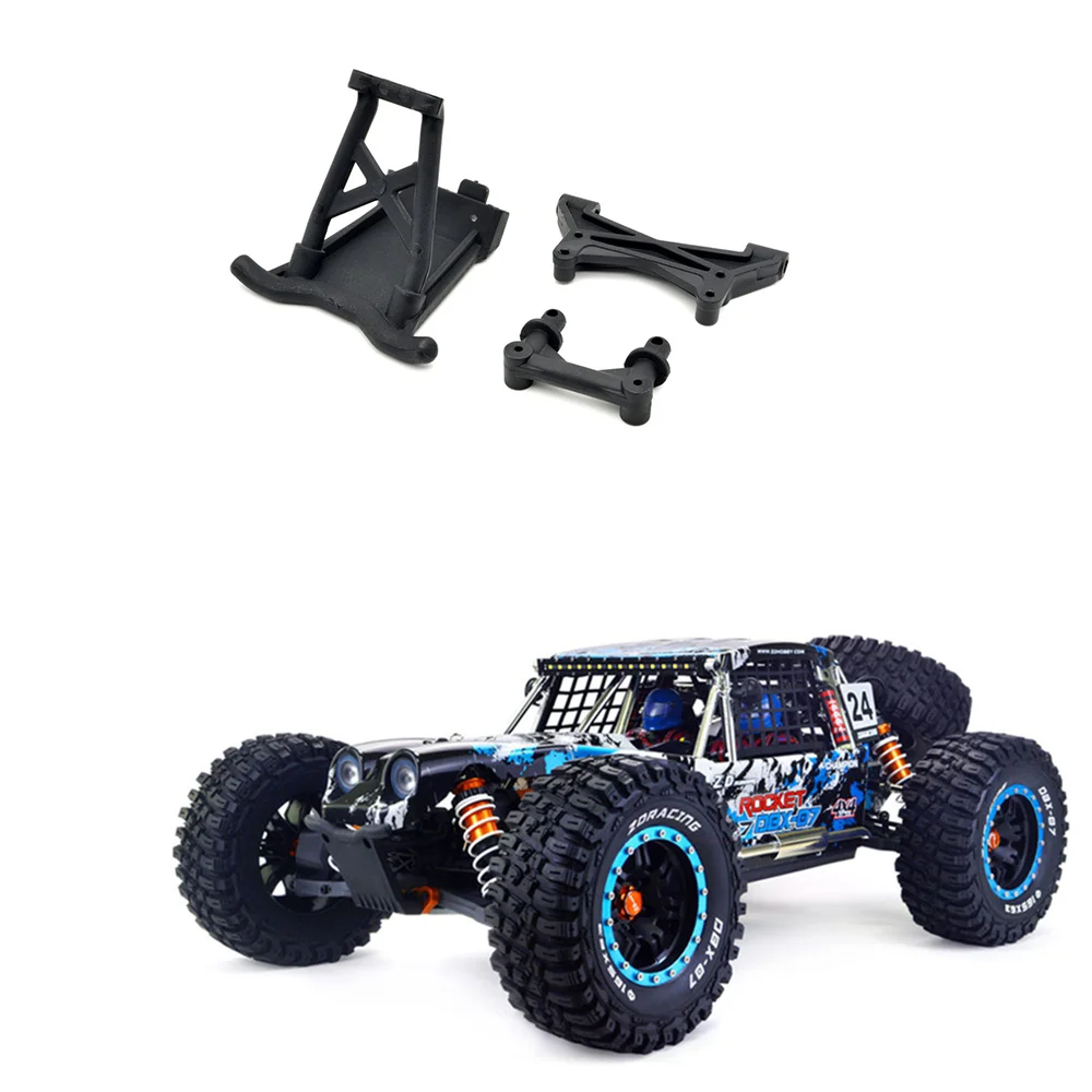 

Превосходное качество-набор переднего бампера и стойки кузова 8637 для ZD Racing DBX-07 DBX07 1/7, обновленные детали радиоуправляемого автомобиля, запасные аксессуары