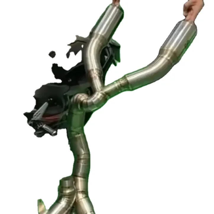 

Suitable for Ducati V4 handmade titanium exhaust full system