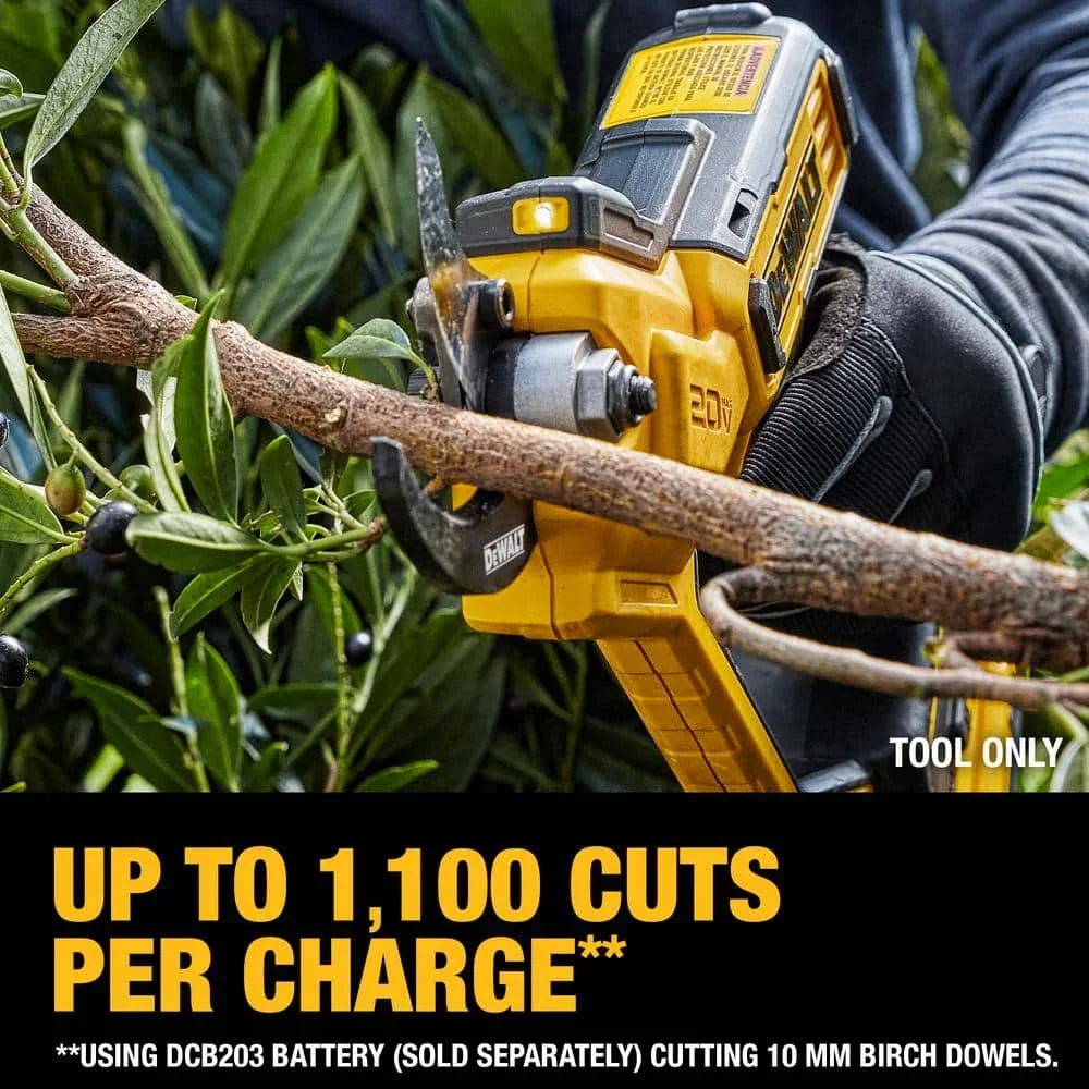 DEWALT DCMPP568 Cordless Pruner Powered Garden Tree Pruning Shears 20V Lithium Battery Power Tools 38mm Electric Scissors