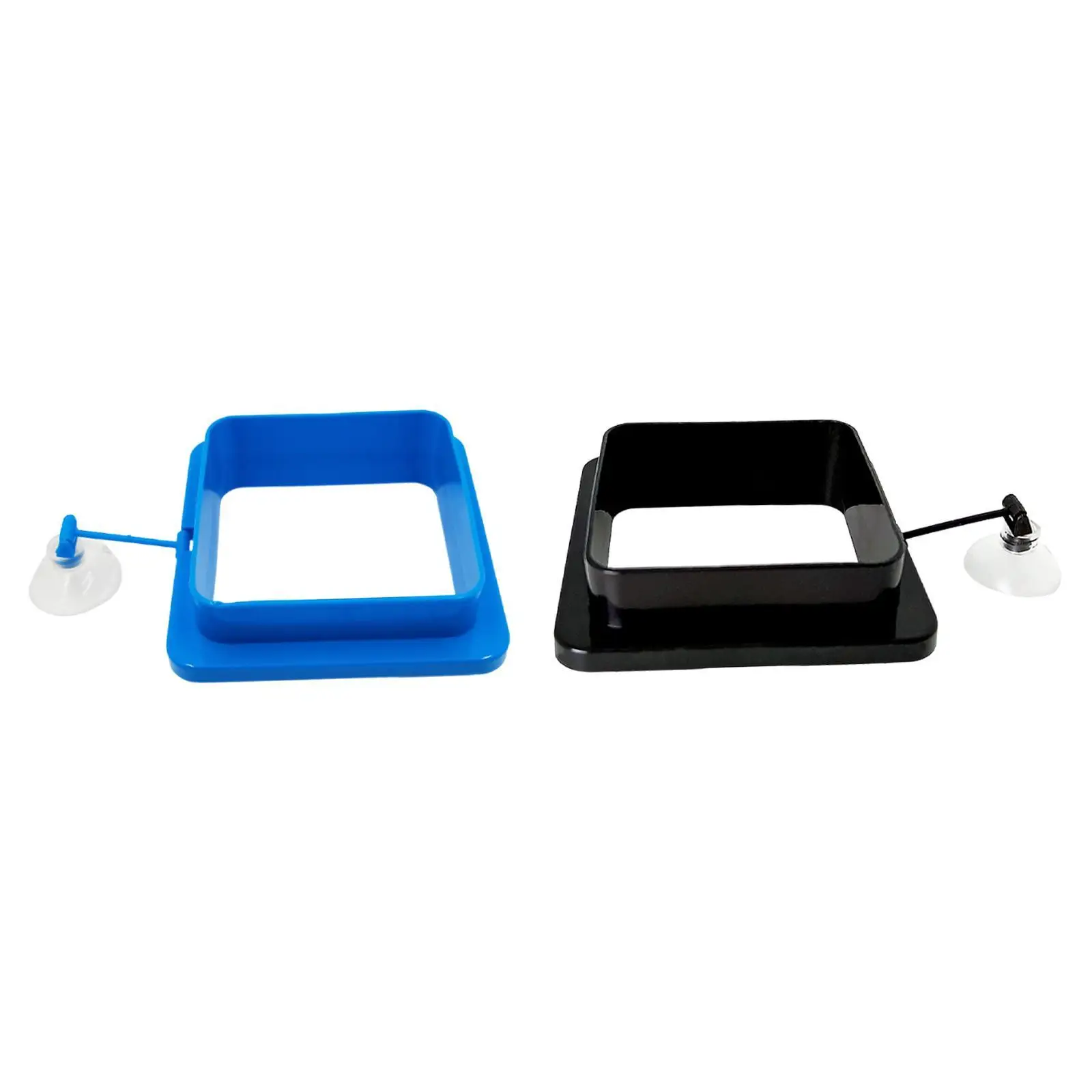 부유 물고기 먹이 공급기, 원형 금붕어 아크릴 플레이크 펠렛, 거북이 물고기 부유 먹이 공급기, 원형 수족관 부유 링