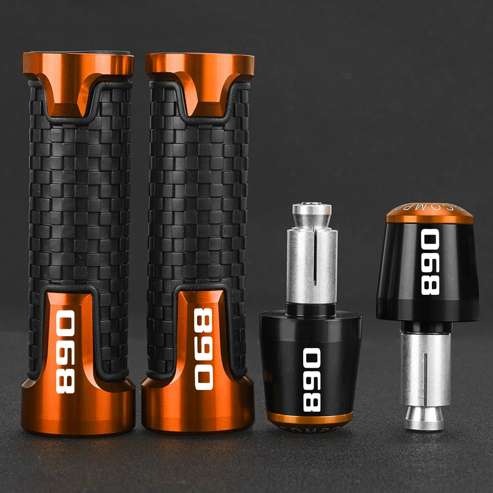 

FOR KTM Duke890 DUKE 890 2021 2022 2023 2024 Motorcycle Accessories 7/8'' 22MM Handle Bar Grips Handlebar Plug End Weights Cap