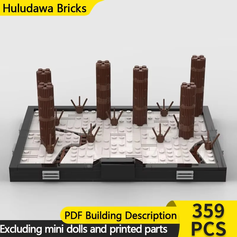 Star Movie Model MOC Building Brick Space Battle Decisive Battle Site Modular Technology Gift Holiday Assemble Children Toy Suit