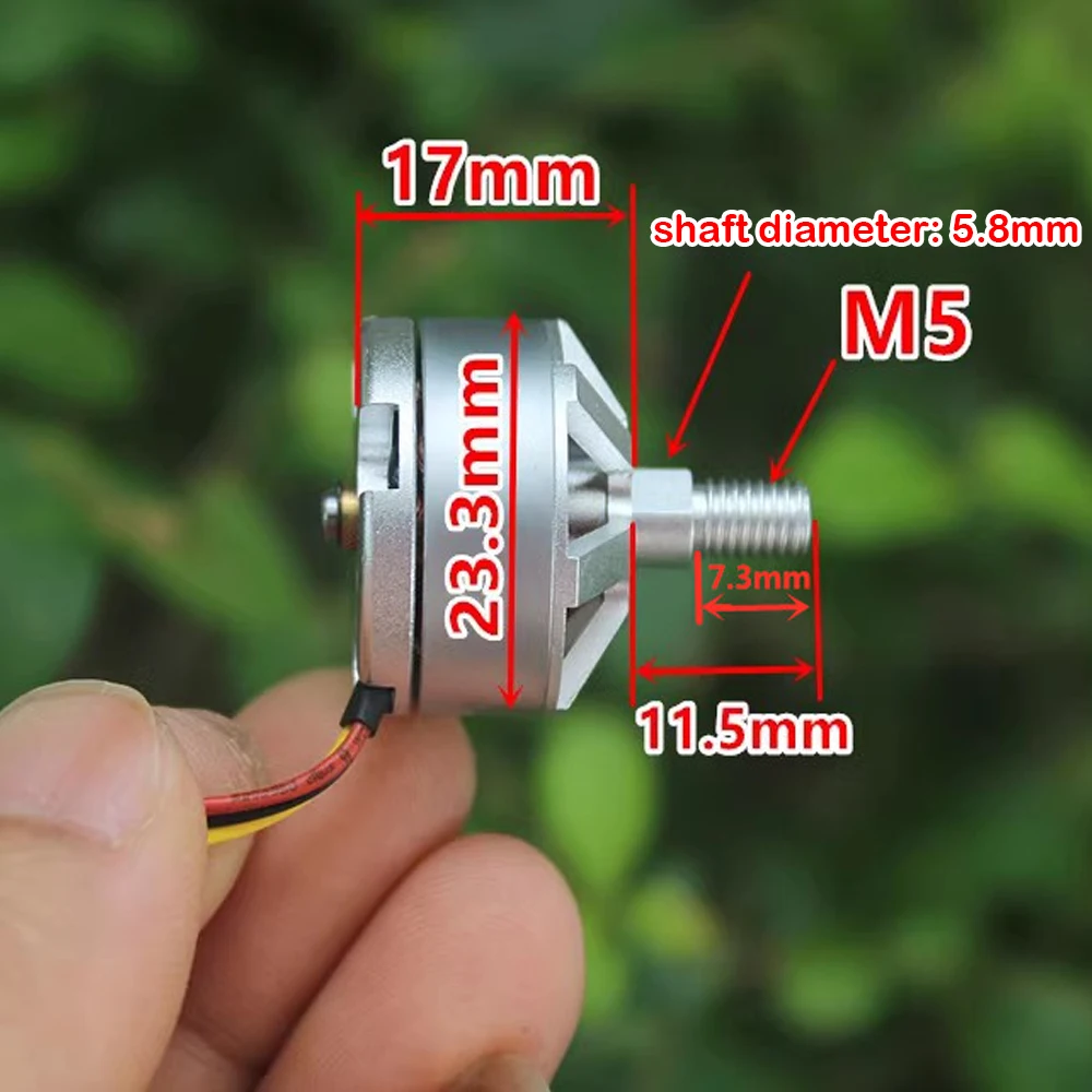 1 pz 1806 1800KV in senso orario CW CCW motore Brushless Mini 23MM motore Multi-rotore per 250 su FPV 260 RC Quadcopter Aircraft