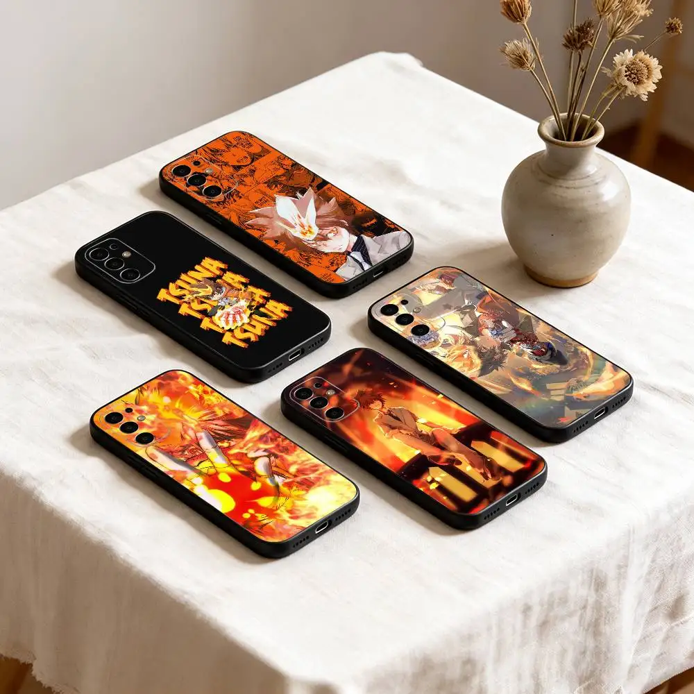 Hitman R-Reborn Tsuna S-Sawada  Phone Case For Samsung S25,S24,S21,S22,S23,S30,Ultra,S20,Plus,Fe,Lite,Note,10,Black Cover