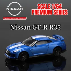 1/64 Nissan GT-R R35 Replica Audi BMW VW Car Model Scale Miniature Kid Gift Diecast & Toy Vehicles Juguetes Para Niños