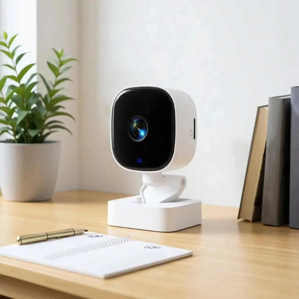 Mini Design Wireless Security Camera HD Wide-Angle Mini Camera IP65 Waterproof Two-Way Audio Indoor Camera Indoor Use