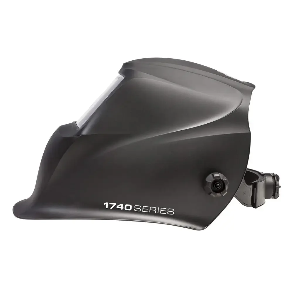 Variable Shade Welding Helmet with 4C Lens Technology Matte Black Adjustable Size LED Safety Indicator