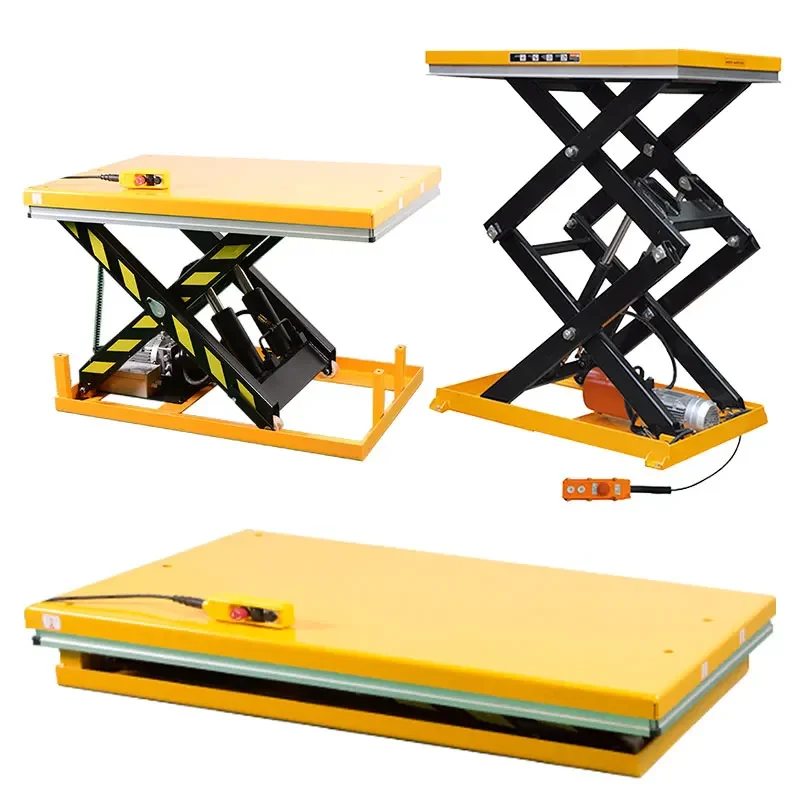 Electric Hydraulic Lifting Platform Lifter Loading and Unloading Fixed Lifting Table Scissor Type