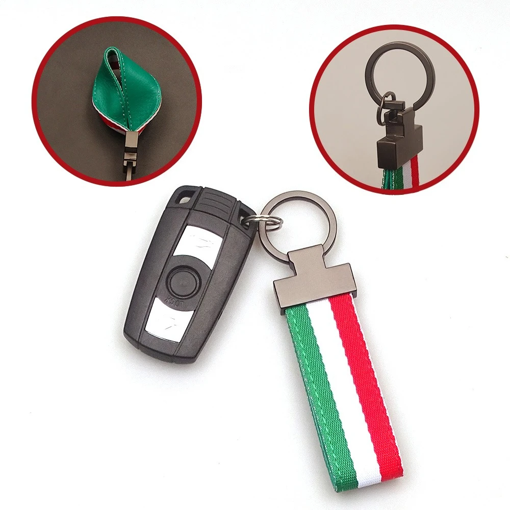 

Motorcycle Japan flag keyring Metal leather webbing Cross Scooter keychain For Yamaha MT-01 MT-03 MT-07 MT-09 MT-10 MT-15 MT-125