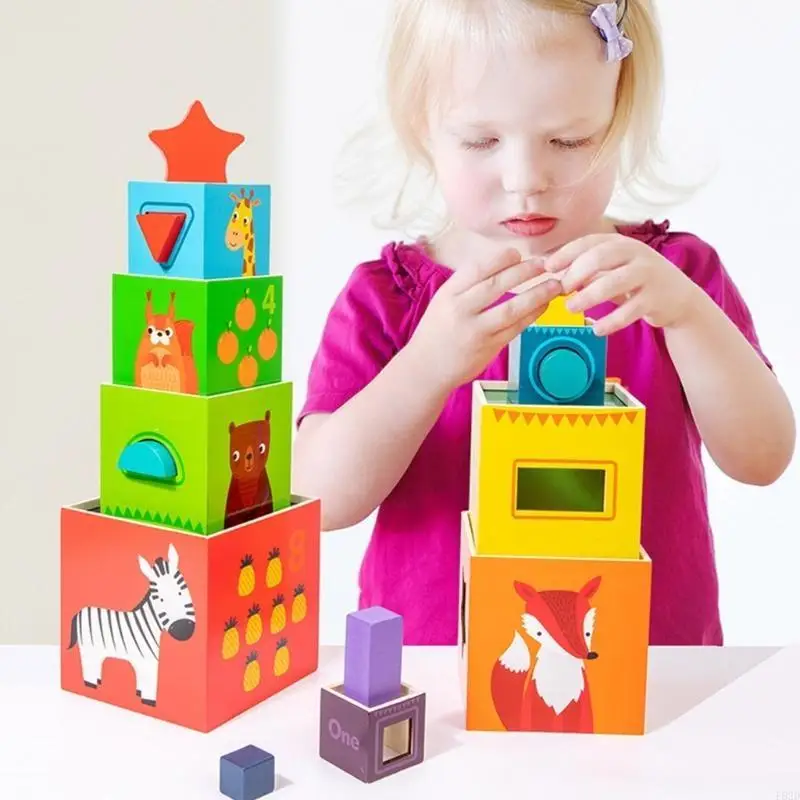 F62D BONITO BALABAÇÃO EDUCACIONAL EDUCAÇÃO EDUCAÇÃO EDUCAÇÃO Por 3 anos idade, empilhando o presente