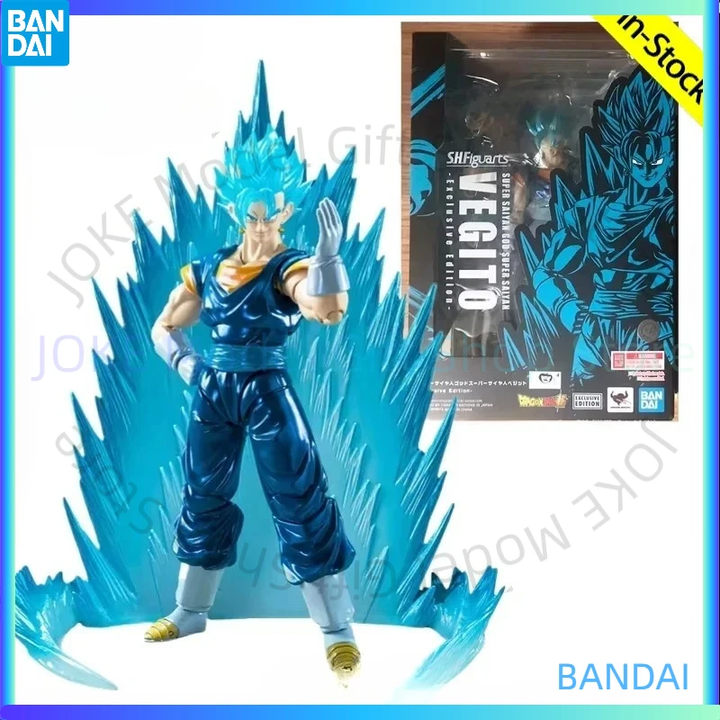 

In Stock Bandai S.H.Figuarts Genuine Dragon Ball SUPER SAIYAN GOD SUPER SAIYAN VEGITO Exclusive Edition Anime Action Figure Toys