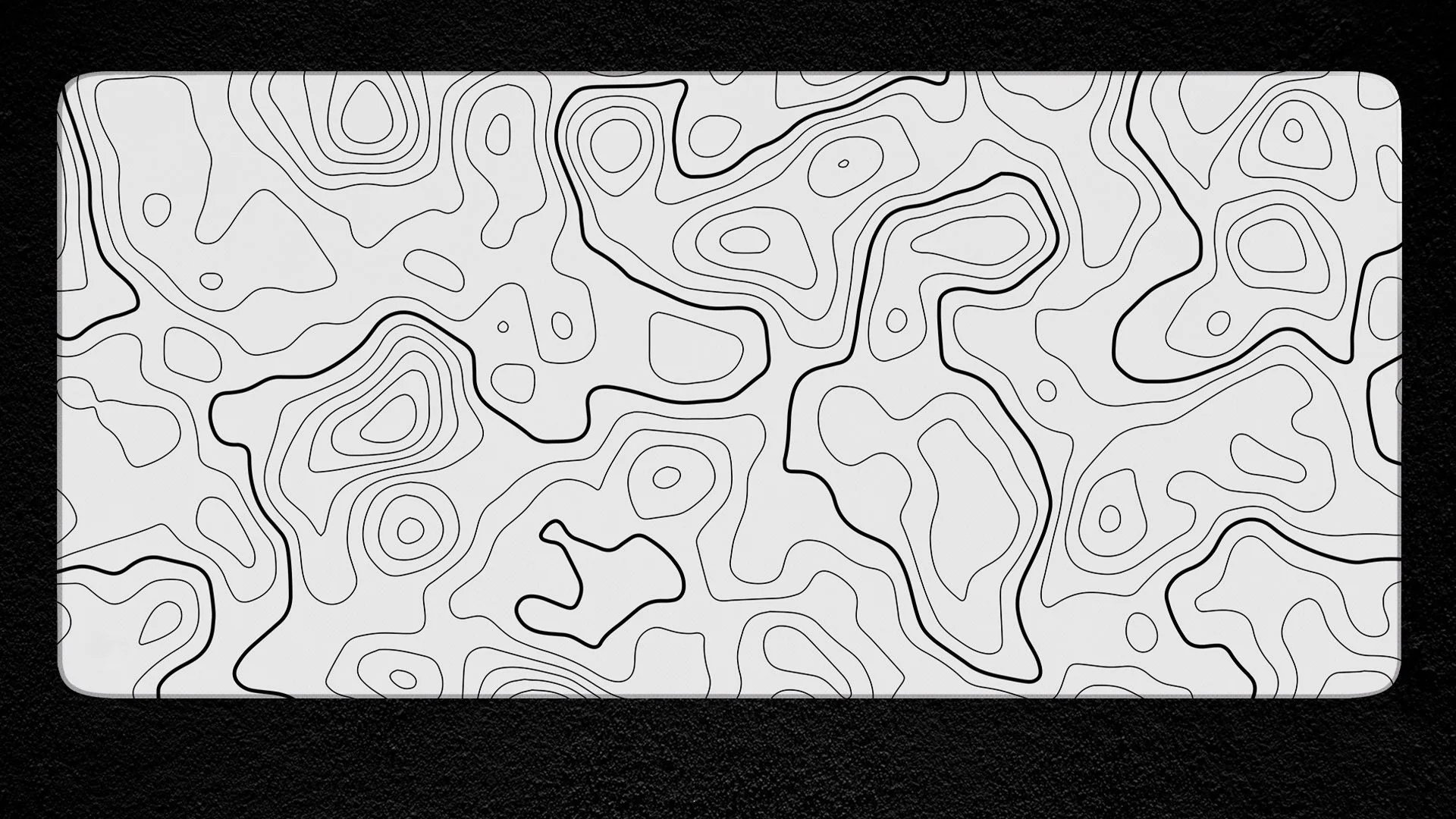 

White Striped Desk Mat, Office Desk Pad, Suitable for Office, Home, Gaming Accessories, Colorful Desktop Decoration, Laptop Mat