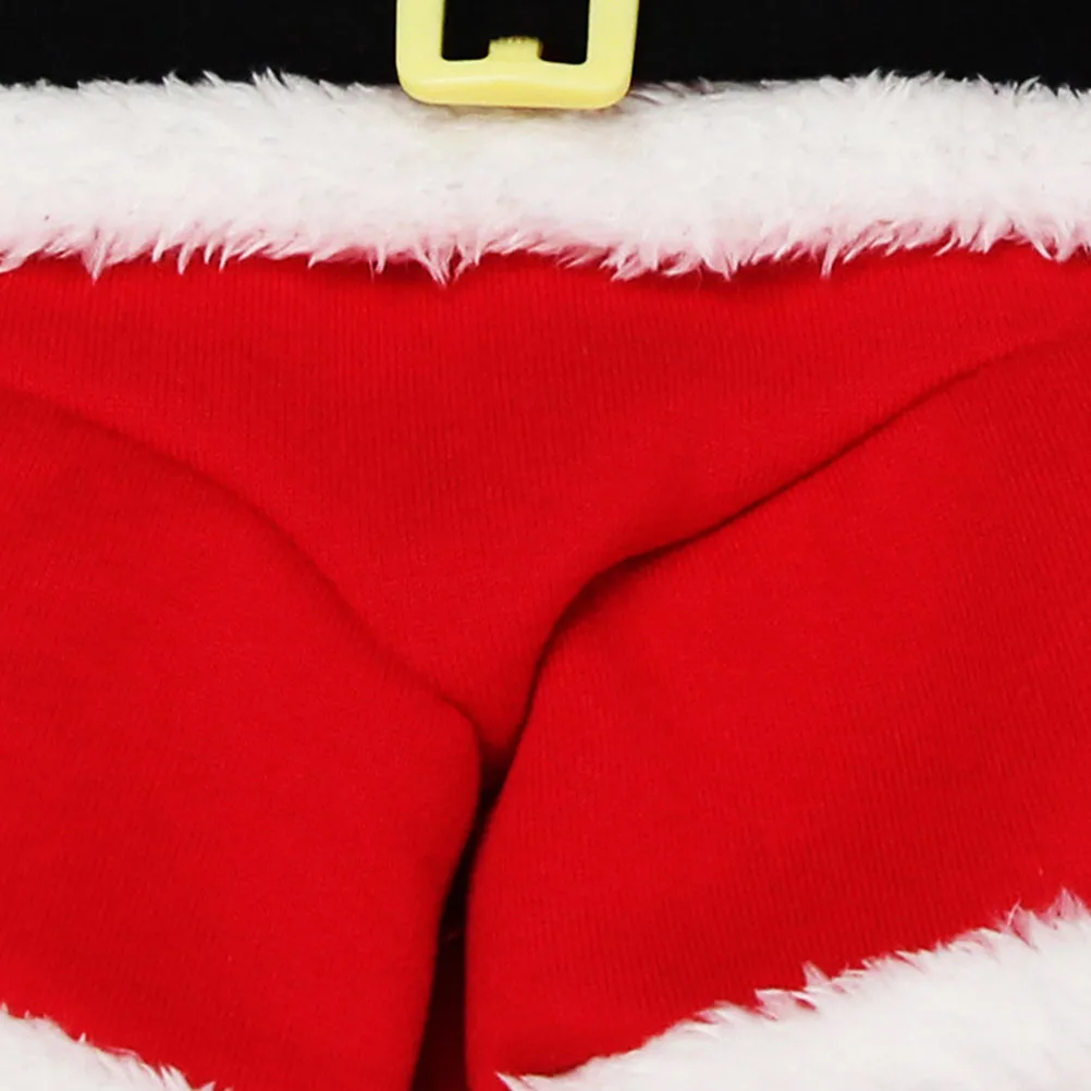 

Small Dog Christmas Costume Pet Clothing Clothes Shirts Turn into Costumes Suit Red Vest Xmas