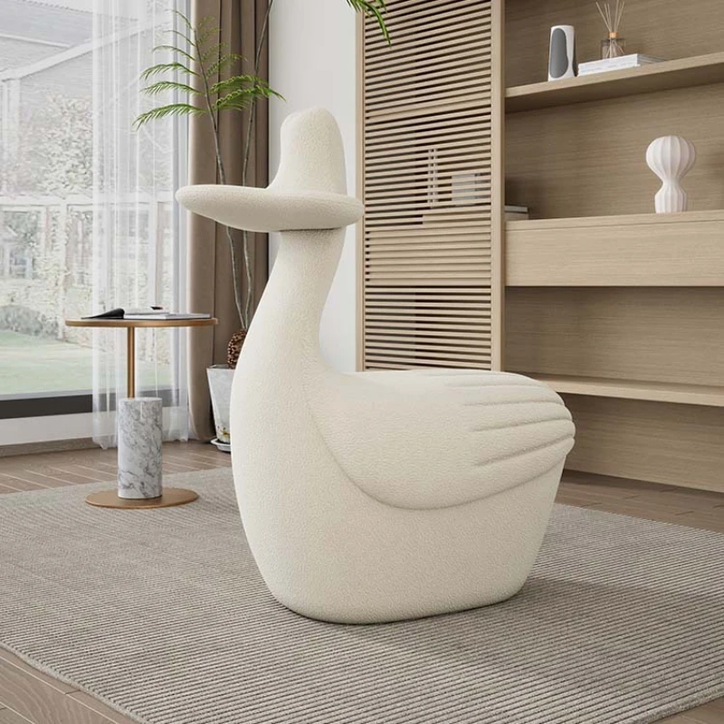 

Designer sofa chair creative Internet celebrity pony chair reading sofa cygnet e-sports mobile game chair living room ornament