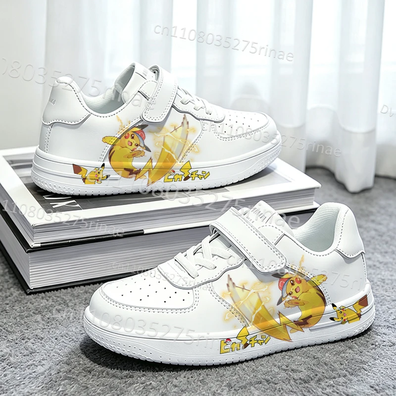 ホット販売ポケモンキッズ漫画シューズ男の子女の子軽量快適通気性ソフトスポーツシューズキッズギフト24時間以内発送